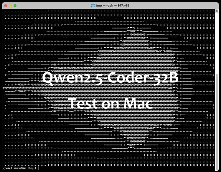 MacBook实测Qwen2.5-Coder-32B