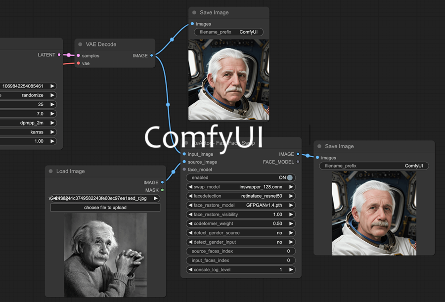 ComfyUI 换脸教程