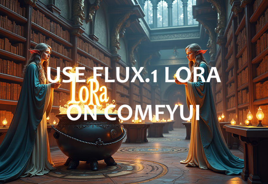 ComfyUI使用Flux.1 LoRA模型