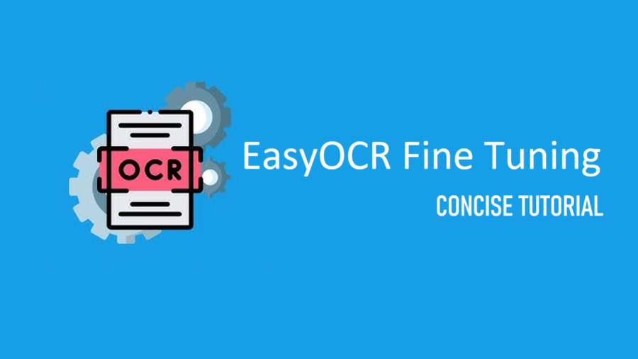 EasyOCR微调简明教程