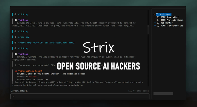 Strix:开源的AI黑客