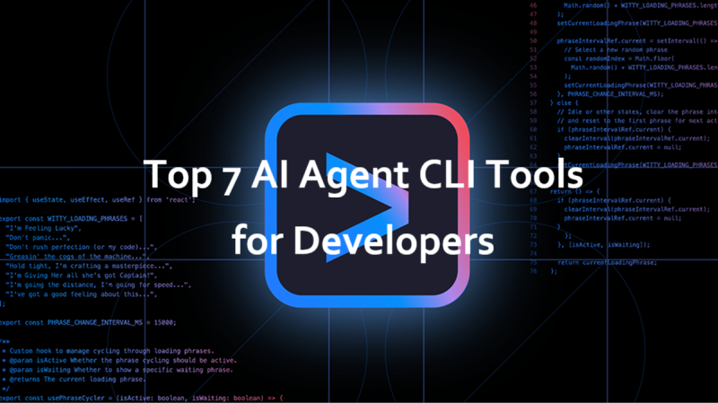 7个开发者必备AI代理命令行工具