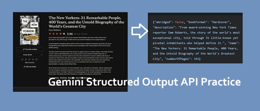 Gemini结构化输出API实践